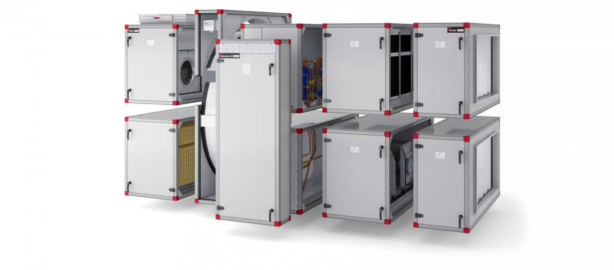 Enkel intransport av luftbehandlingsaggregat med Easy Access