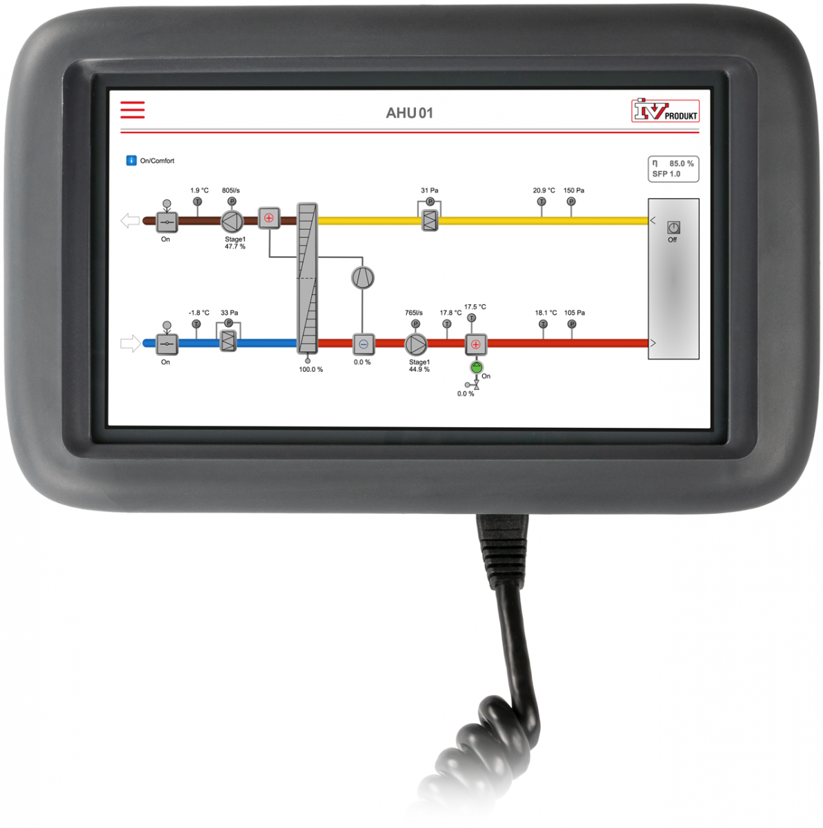 Ny handterminal med touch-skärm